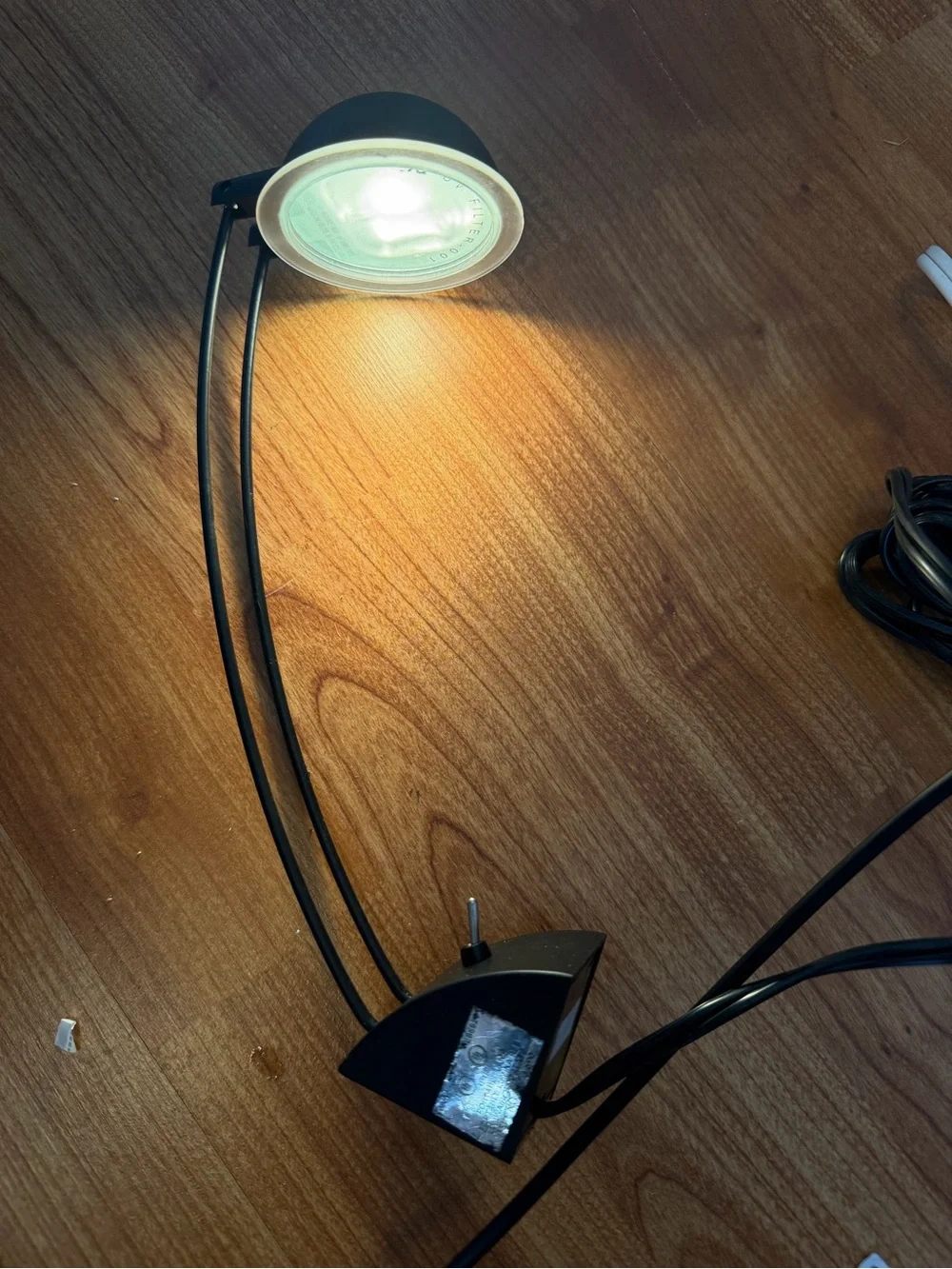 Vintage 1990s IKEA GRUVA Halogen Lamps Set of 2 Open Box + 2 Bulbs